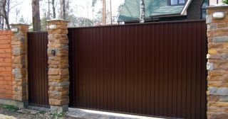 Купить откатные ворота консольные Новороссийск, цена от 2787 руб.