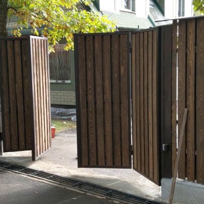 Купите и Закажите Ворота Гармошка: Лучшая Цена от 47116 руб, Установка под Ключ и Доставка в Новороссийске и по Области